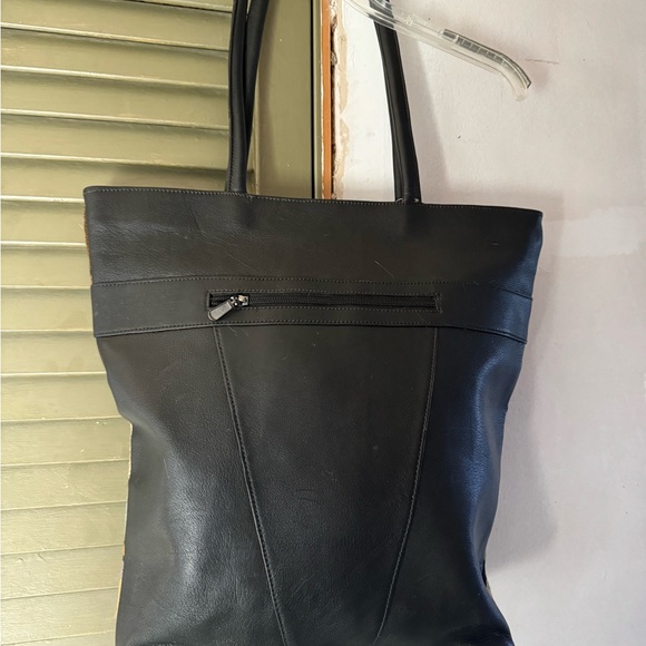 Art Studio Embroidered Leather Satchel-NWT-No longer available anywhere. - Picture 3 of 7